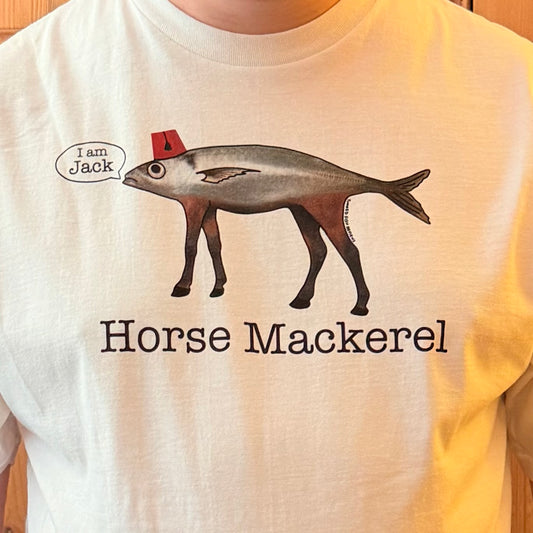 Horse Mackerel T-shirt White
