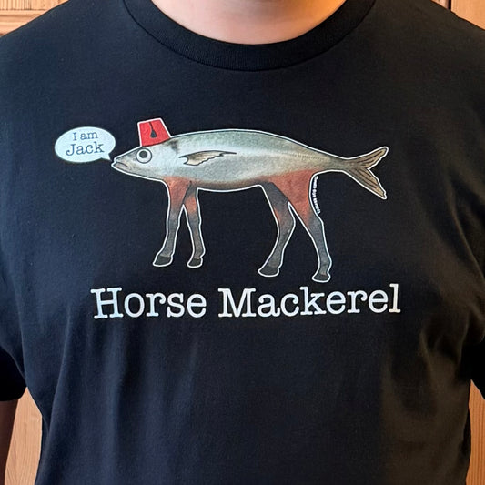 Horse Mackerel T-shirt Black