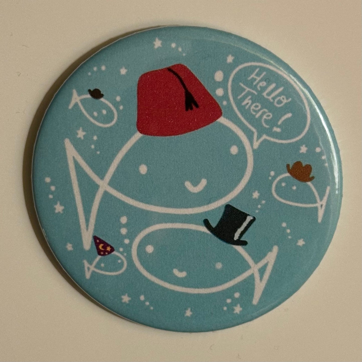 “Hello There!" Fridge Magnet V2