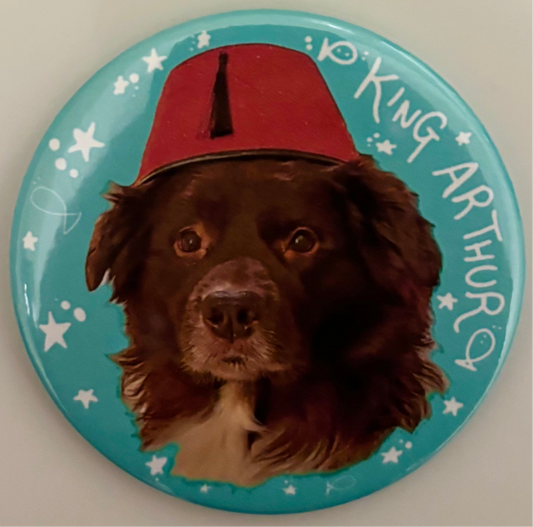 King Arthur Fridge Magnet V2