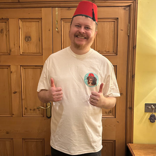 King Arthur T-shirt in White