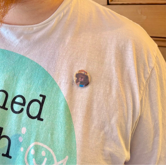 King Arthur Button Badge