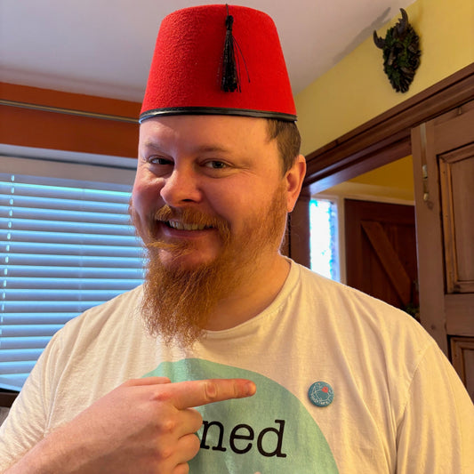 "Hello There!" Button Badge