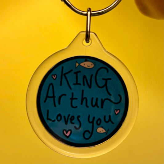 King Arthur Keyring