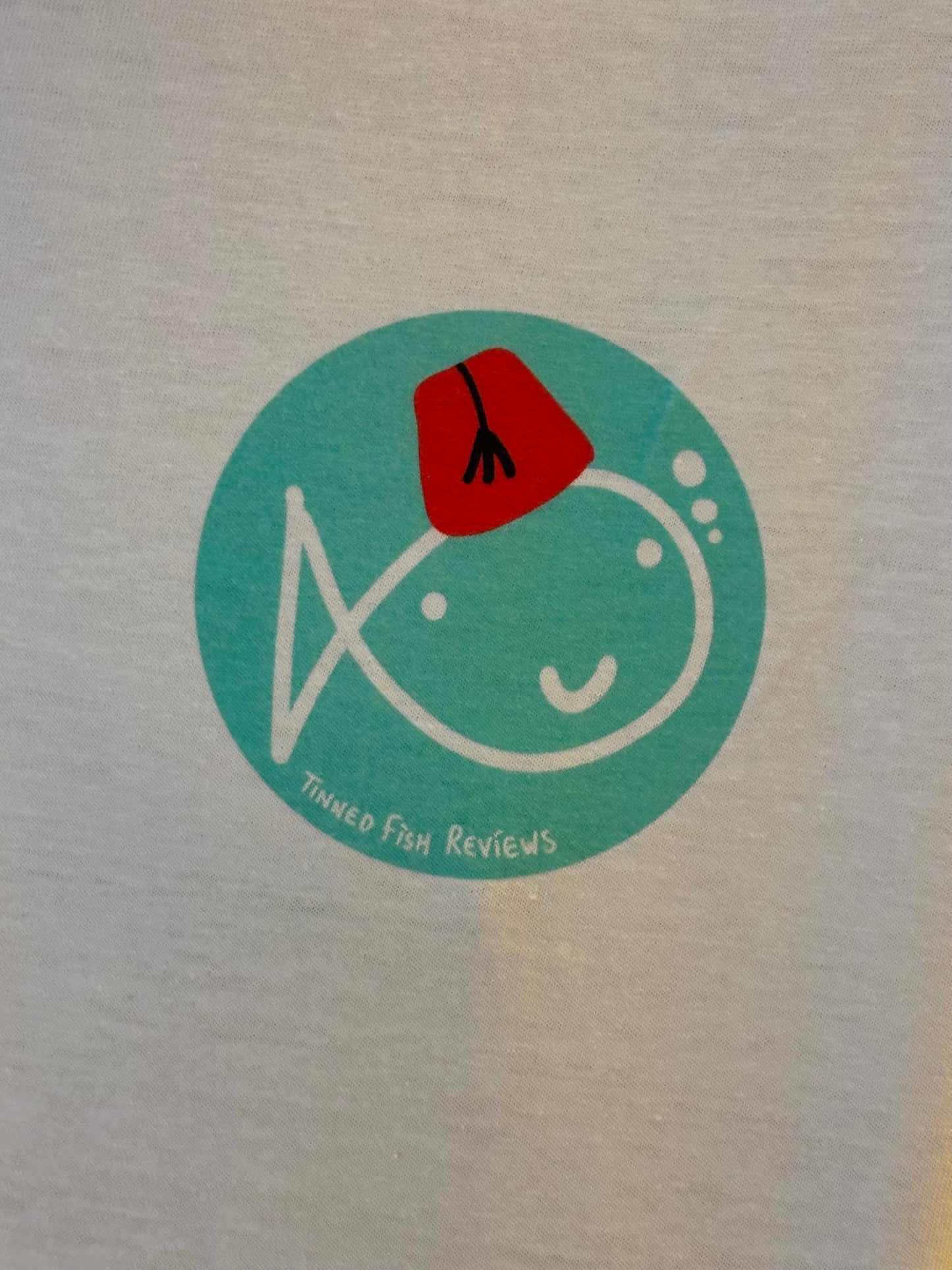 Little Fish in Fez T-shirt in black