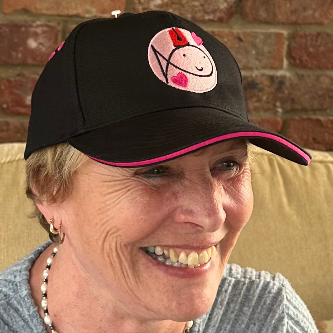 Pink Fish Reviews Baseball Cap