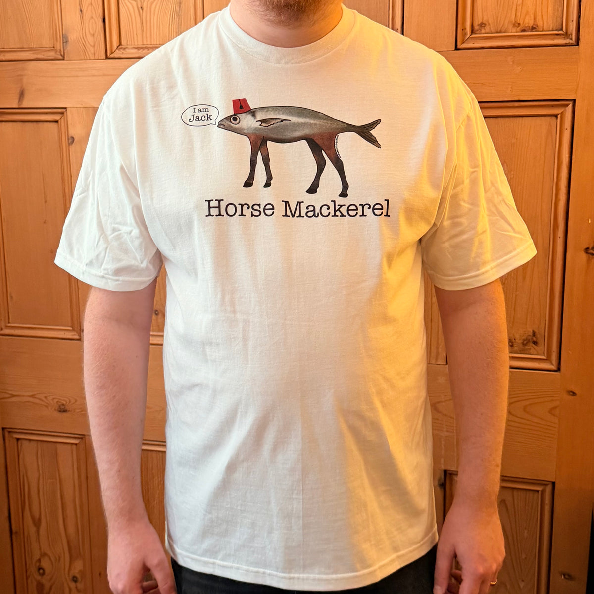 Horse Mackerel T-shirt White