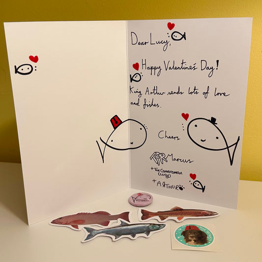 Handwritten Valentine’s Day Card