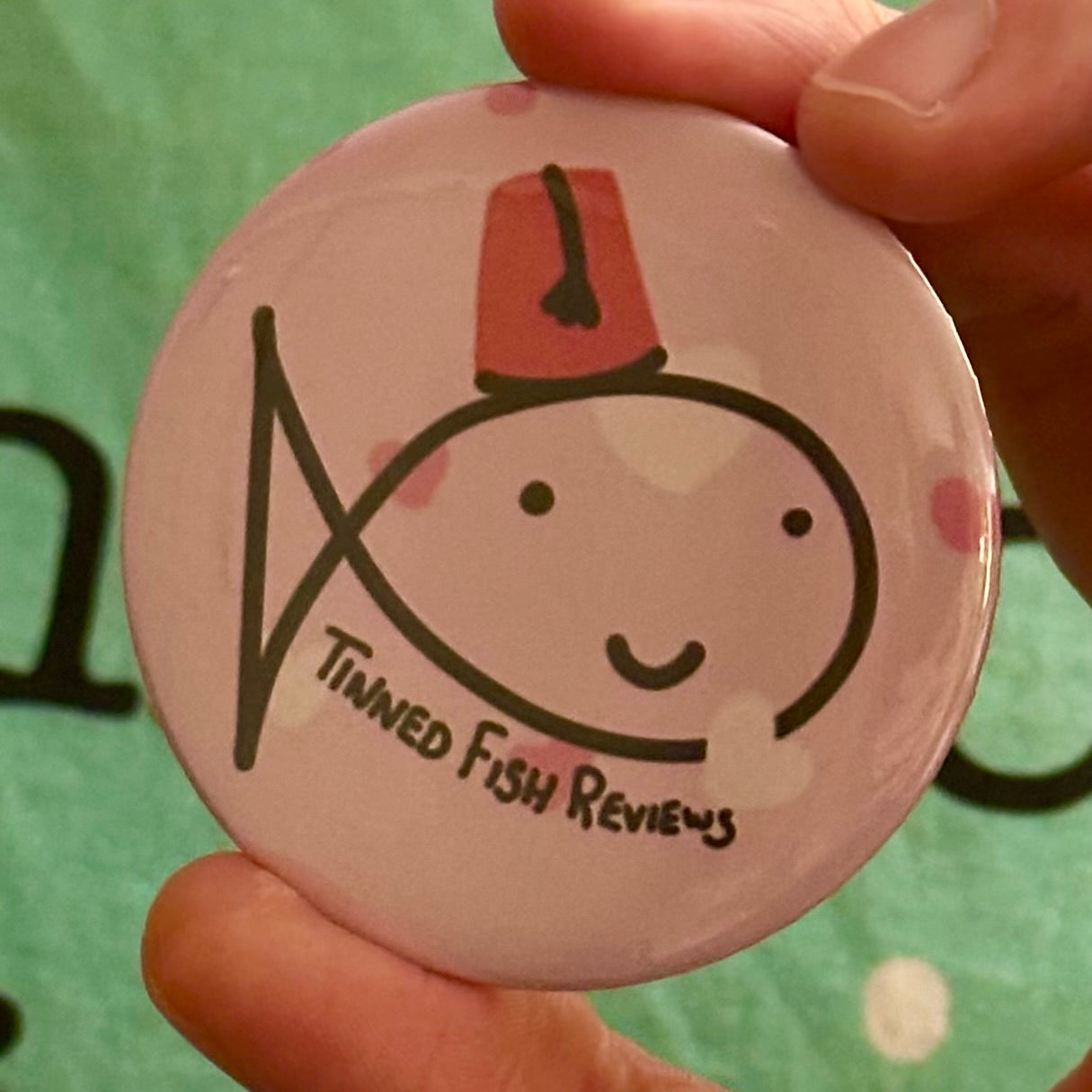 Pink Fridge Magnet
