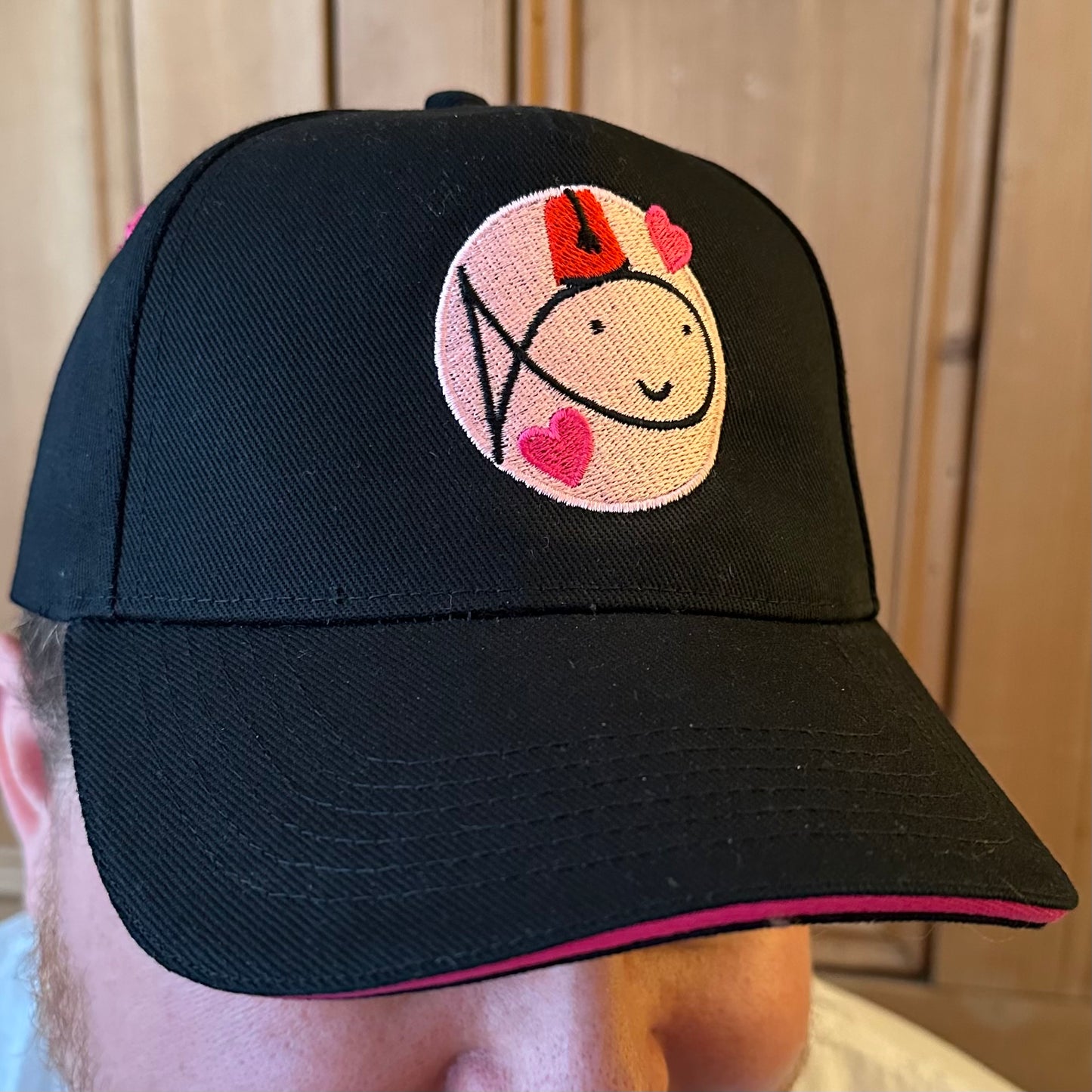Pink Fish Reviews Baseball Cap
