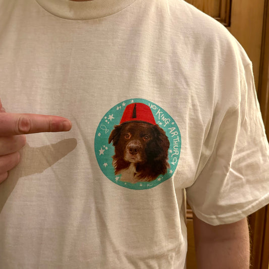 King Arthur T-shirt in White