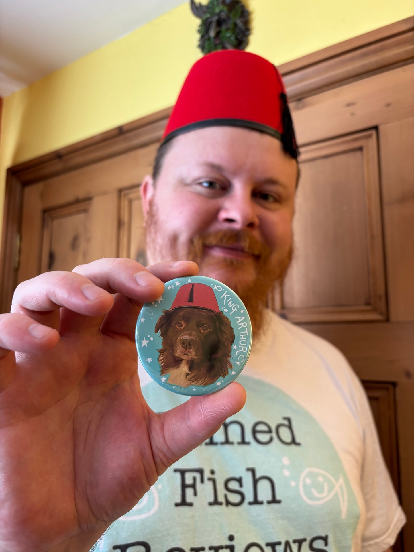 King Arthur Fridge Magnet V2
