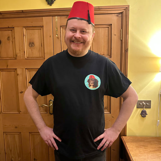 King Arthur T-shirt in Black