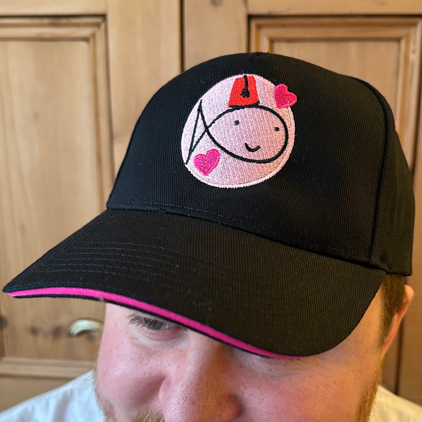 Pink Fish Reviews Baseball Cap