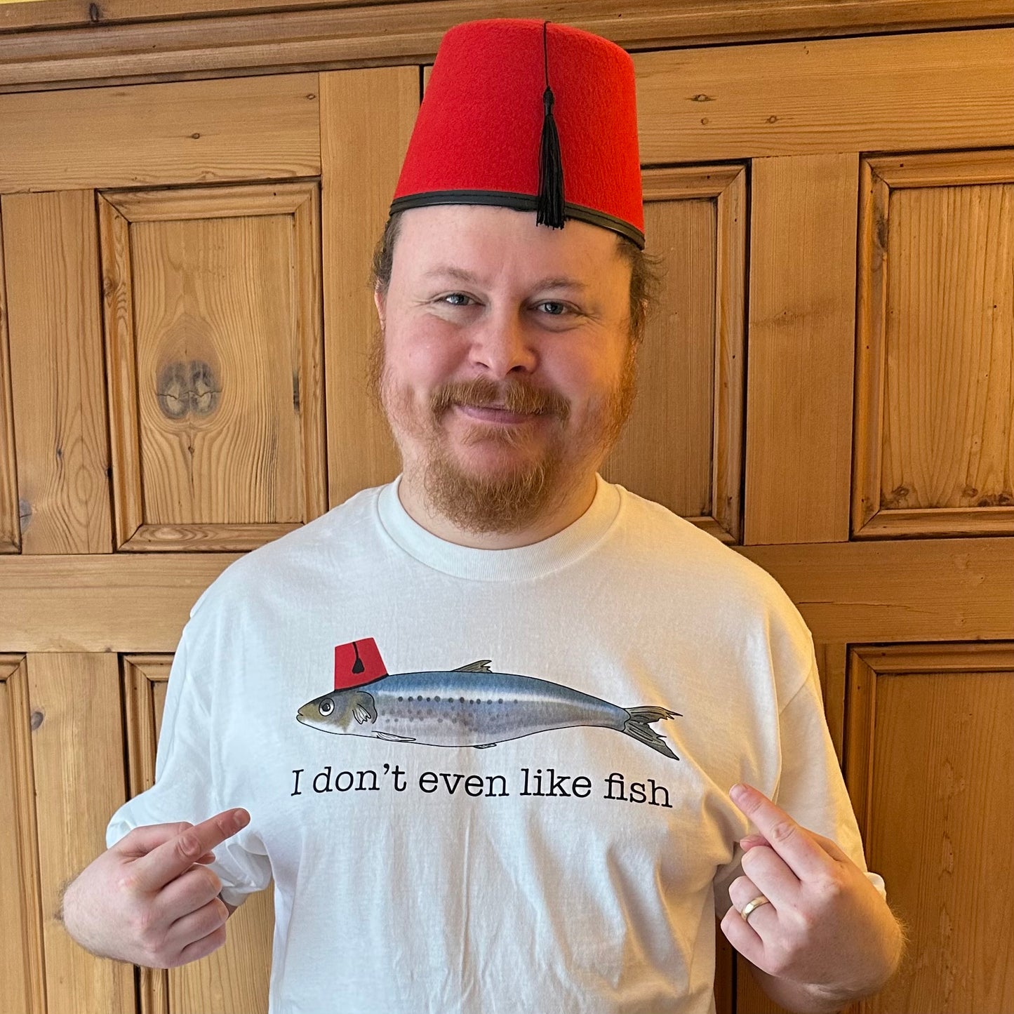 I don't even like fish T-shirt