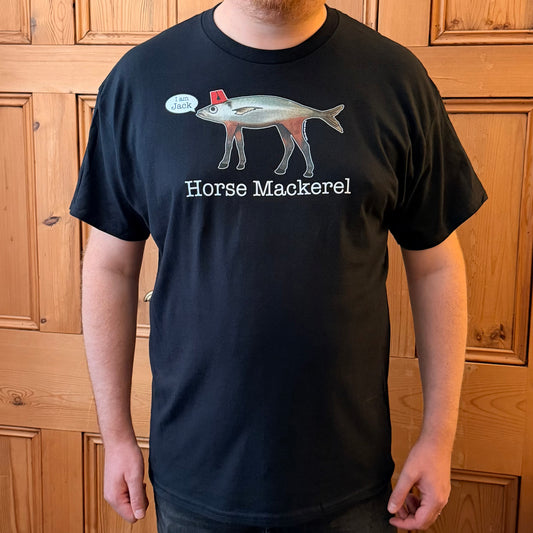 Horse Mackerel T-shirt Black