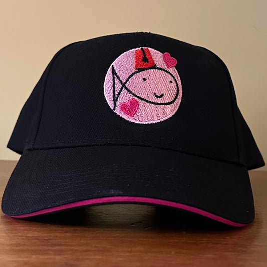 Pink Fish Reviews Baseball Cap