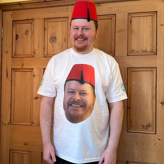 Limited Edition Tinned Fish Man and King Arthur T-shirt