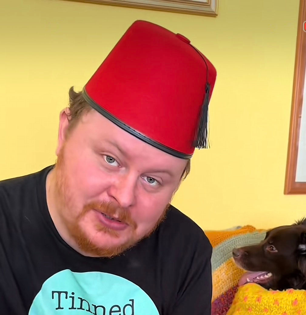 Fez Hat from Tinned Fish Reviews - Identical to What I Wear in Most of my Videos