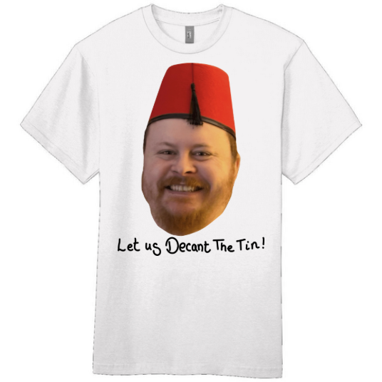 Limited Edition Tinned Fish Man T-Shirt